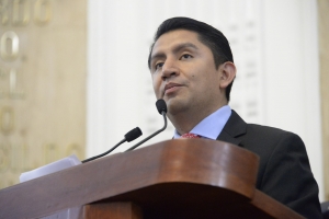 El diputado local, Orlando Anaya González.