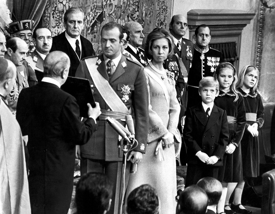 Proclamación de Juan Carlos como Rey de España. FOTOs: CASA REAL.