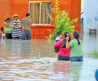 Efectos de las lluvias en Coahuila