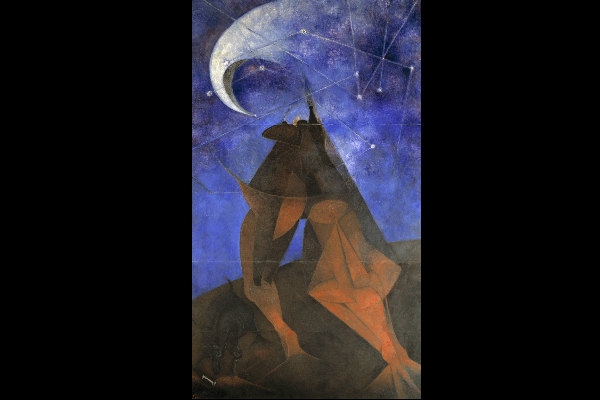 El Hombre: Pintado en 1953. Se exhibe en el Museo de Arte de Dallas, Texas. Se trata de un hombre indígena zapoteco.
