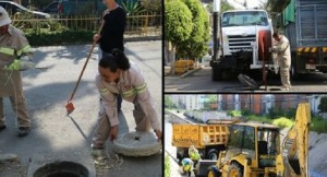 Se busca evitar taponamientos y desbordamientos que afecten a la comunidad