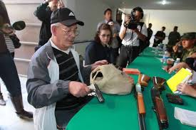 Avanza desarme voluntario en el DF