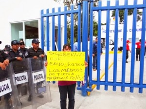la indígena Angélica Gatica