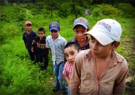 Niños, otra cara de la migración