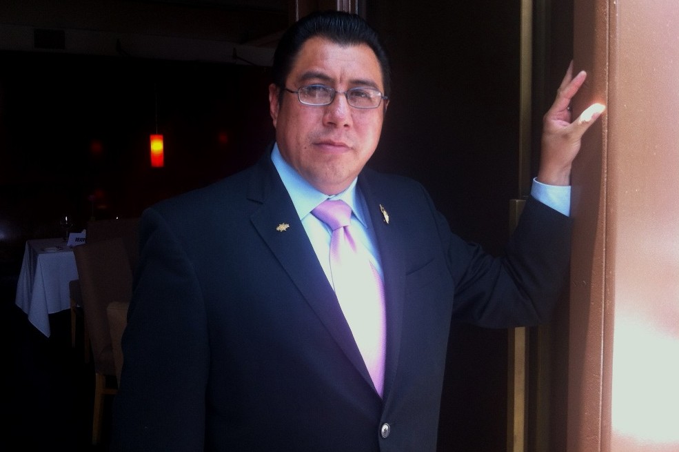 Jesús Acevedo, vocación de servicio de excelencia. Foto: Carlos Aguilar
