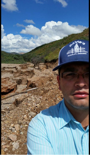 CONFIRMA edil de Arizpe nuevo derrame en ríos de Sonora Fotos Vidal Chacón/Twitter