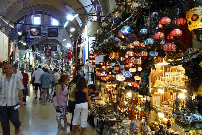 El sitio más visitado en el mundo es el Gran Bazar de Estambul