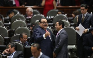 MÉXICO, D.F., 08SEPTIEMBRE2015.- Carlos Ramirez Marín, diputado de PRI durante la Sesión Ordinaria en la Cámara de Diputados. FOTO: SAÚL LÓPEZ /CUARTOSCURO.COM