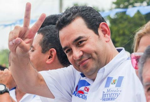 Jimmy Morales, el comediante que quiere ser un presidente serio