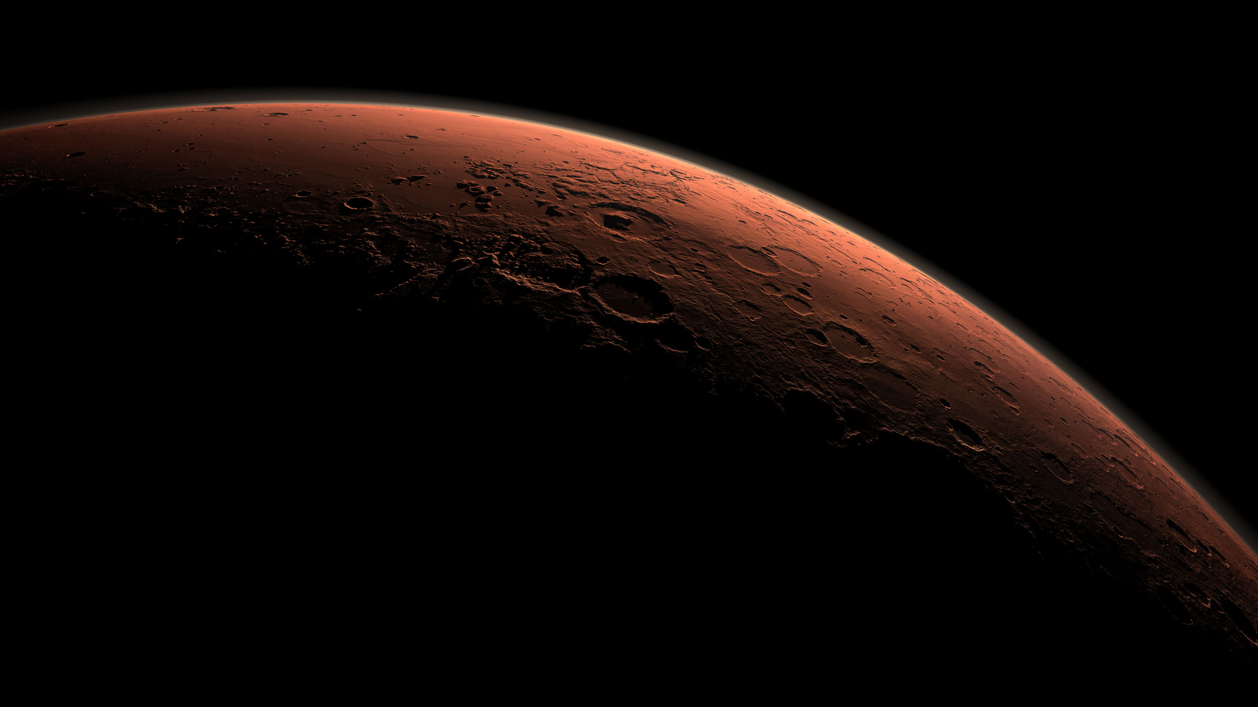 La NASA planteó en la convocatoria al posibilidad de colonizar Marte dentro de 20 años.