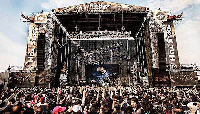 Escenario del Hell and Heaven 2014