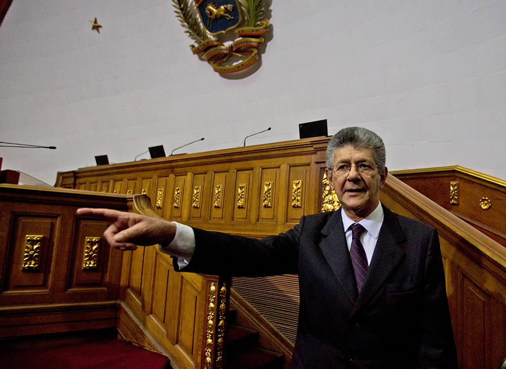 Henry Ramos Allup, el nuevo presidente de la Asamblea venezolana