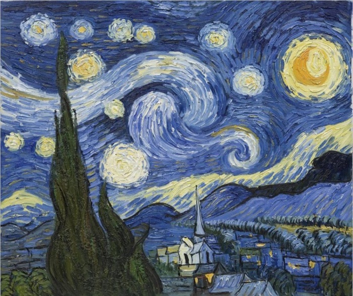 "La noche estrellada"