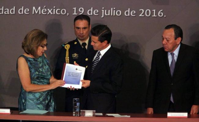 Peña Nieto: Modelo de Ley de Víctimas no es suficiente