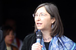 La secretaria de Educación del Distrito Federal, Mara Robles Villaseñor.