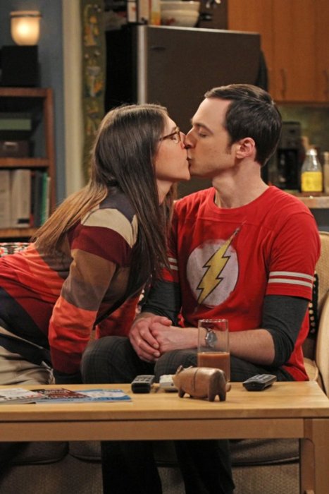 Amy y Sheldon han estado juntos por más de 5 años.