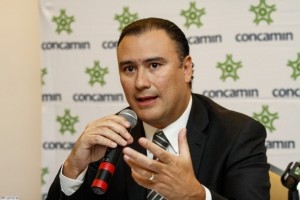 Manuel Herrera Vega, presidente de la Concamin