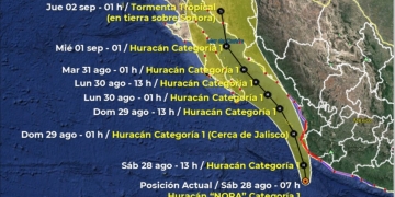 “Nora” se convierte en huracán